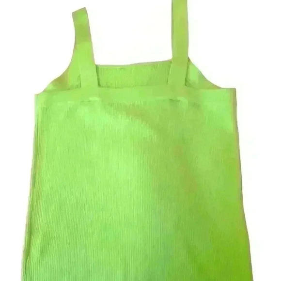 Elie Tahari kiwi color sweater sz Large - Picture 2 of 3